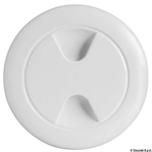 Tappo ispezione bianco 127 mm